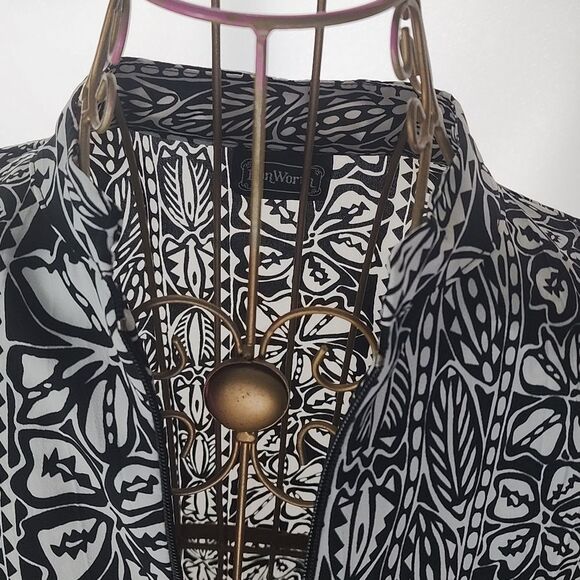 Lightweight Vintage Mandarin Collar Jacket - Picture 3 of 8